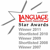2011 Winner of LTM Star Awards - Best Language School Southern Hemisphere